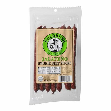 GOLDRUSH 7OZ JALP BEEF STICKS 71897